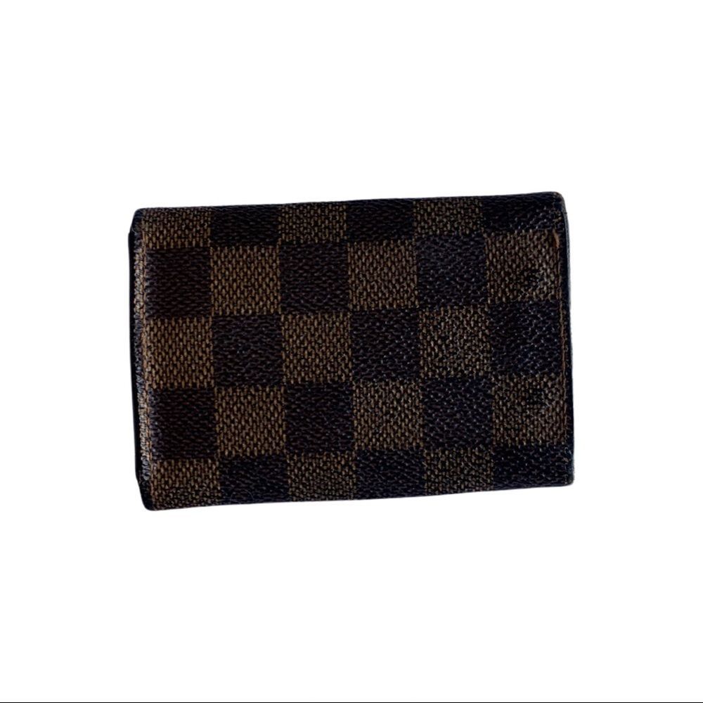 ⚜️✨ LOUIS VUITTON DAMIER EBENE 6 key Holder❤️✨⚜️ - Picture 7 of 12